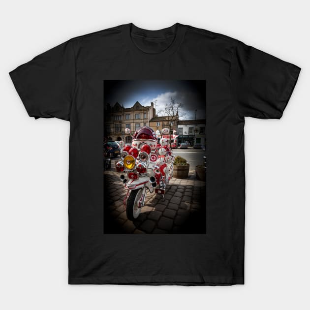 Northern Soul Music Scooter Scene T-Shirt by tommysphotos